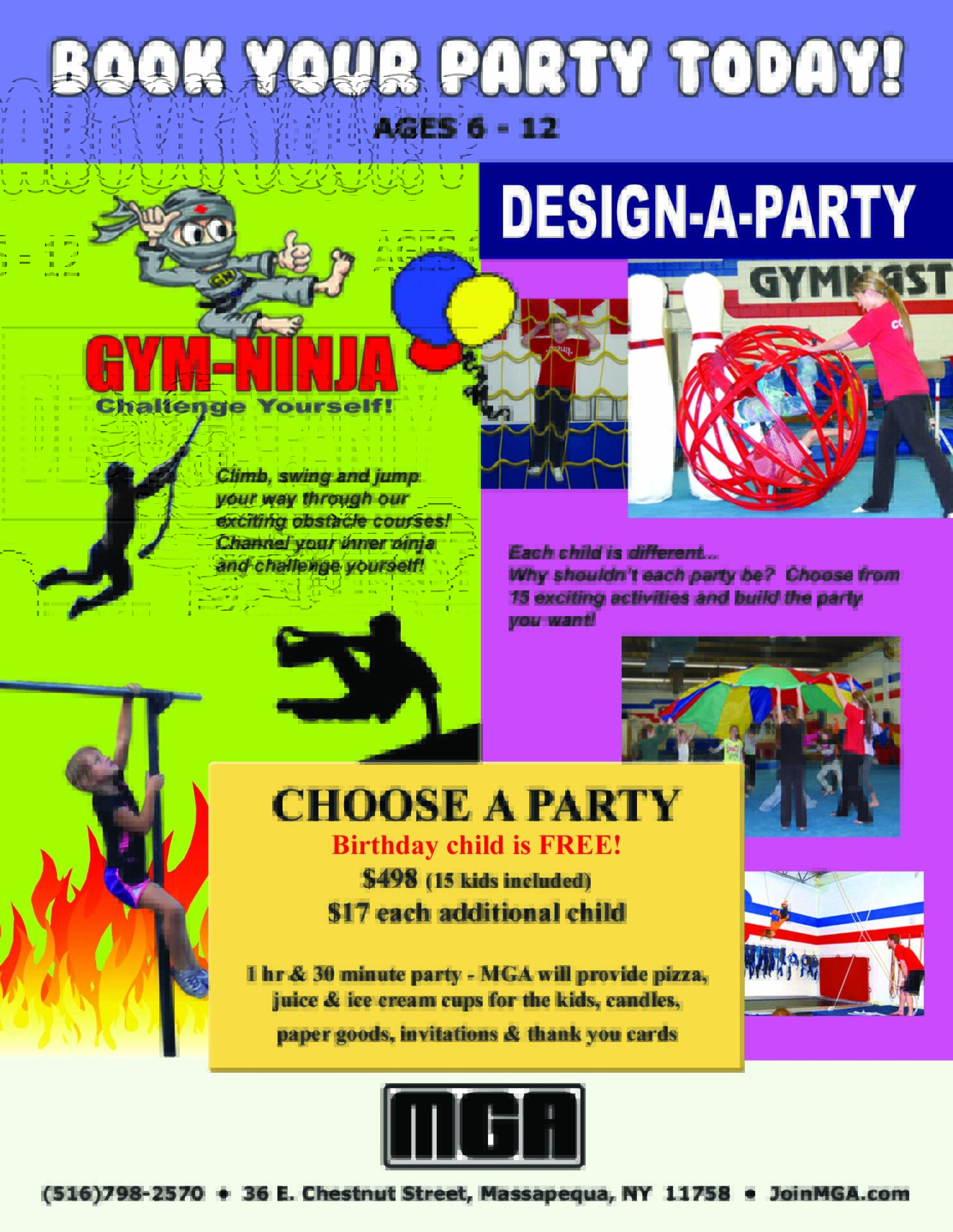 Party flyer ages 6-12 copy