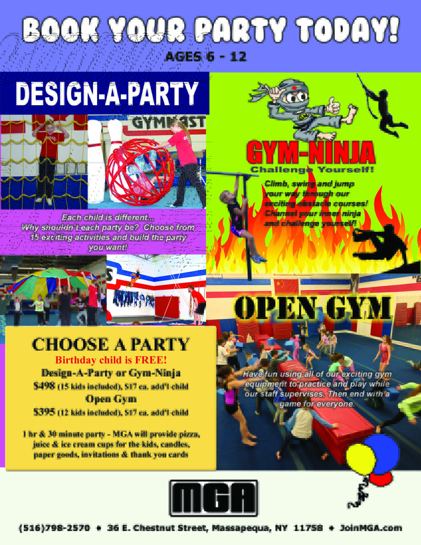 Party flyer ages 6-12 copy